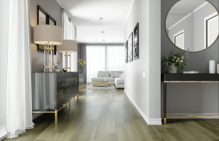Кварцевый ламинат Home Expert 0-009 Дуб Весенний луг(3)